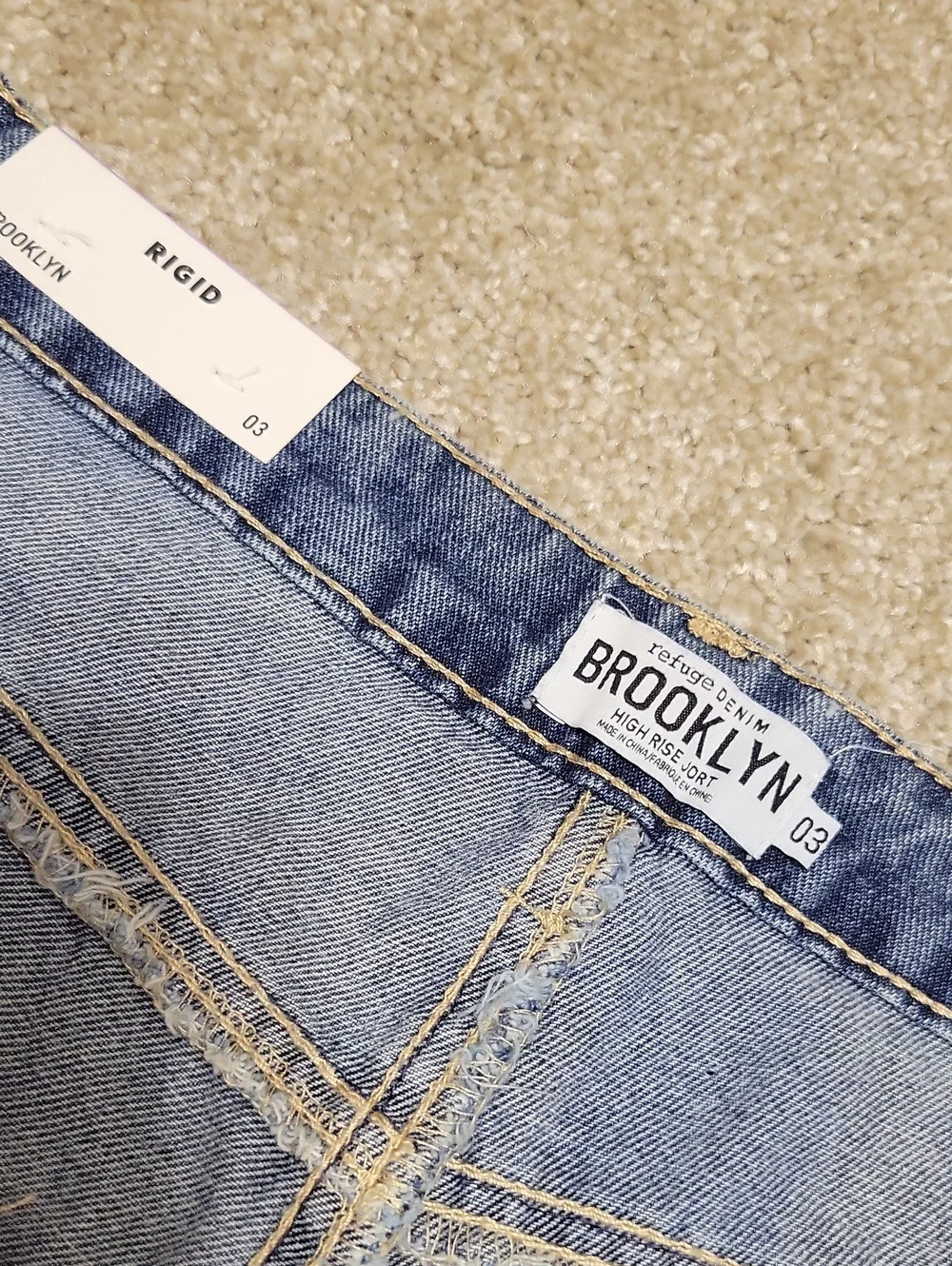 Refuge Denim Womens Jorts
